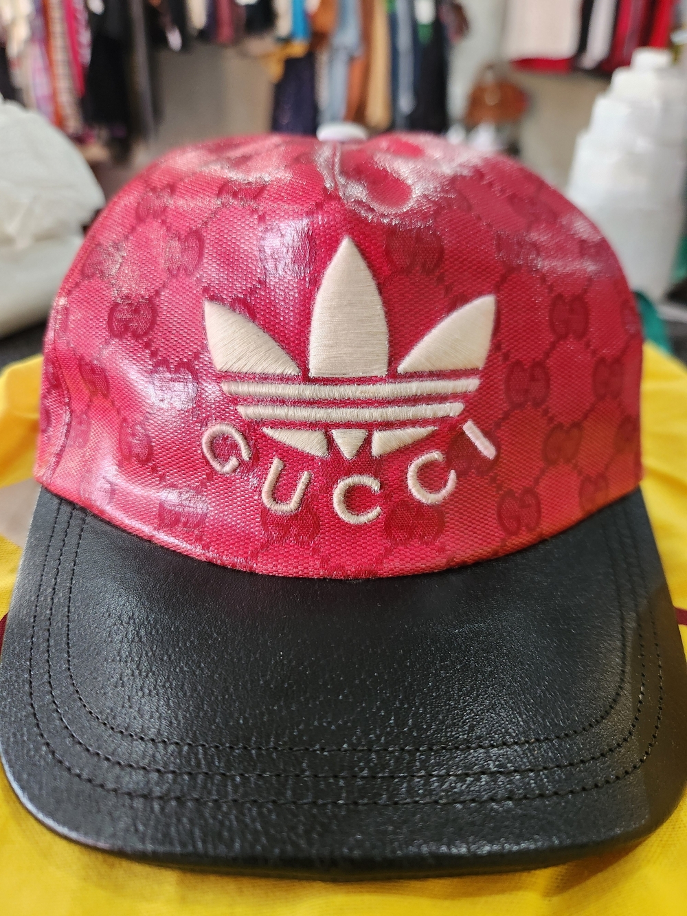 Authentic Gucci X Adidas Baseball Cap